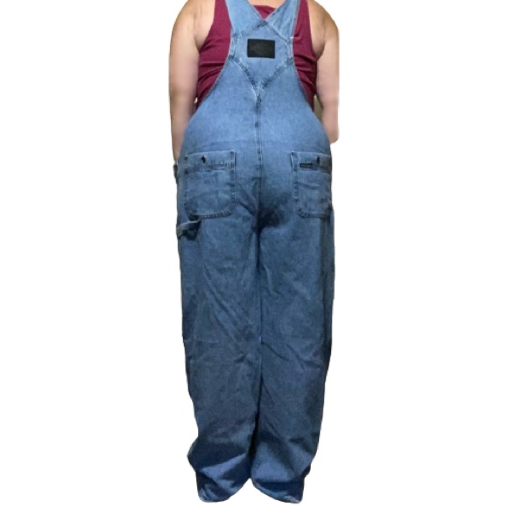 Harley-Davidson Blue Women's Jeans Overalls - Picture 2 of 16